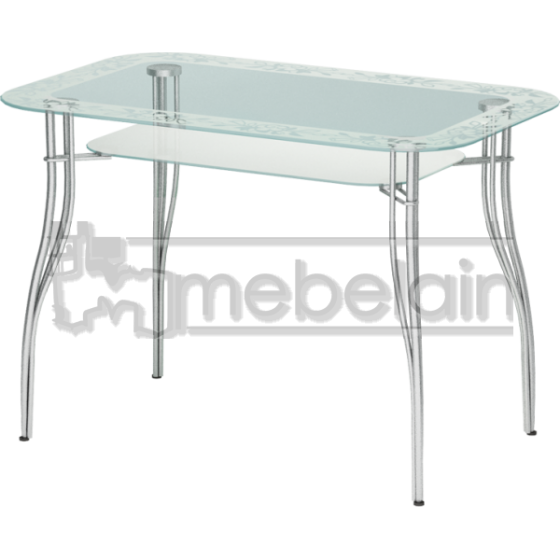 Стеклянный кухонный стол Мебелайн-5